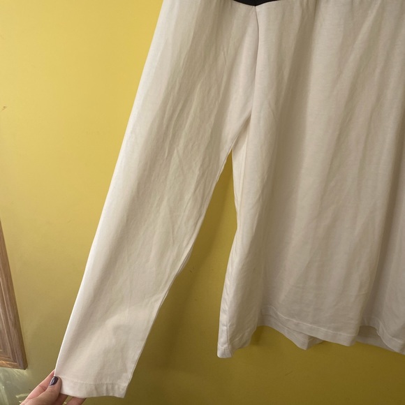 Asos Men’s Long Sleeve Size XL Color Block Burgundy White Half Zip - Picture 4 of 8